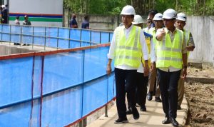 Presiden Tinjau Pembangunan Sodetan Kali Ciliwung ke Kanal Banjir Timur